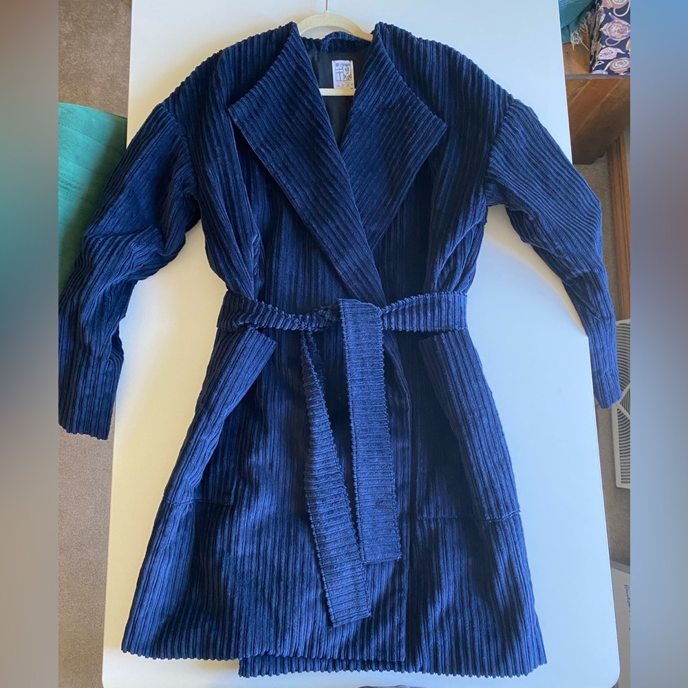 NWT Boessert Schoern Wrap coat, small batch handmade item